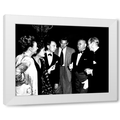 Sunset Boulevard - Her Bridge Partners White Modern Wood Framed Art Print by Hollywood Photo Archive