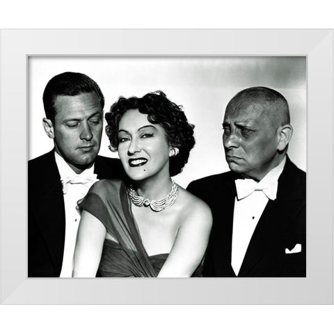 Sunset Boulevard White Modern Wood Framed Art Print by Hollywood Photo Archive