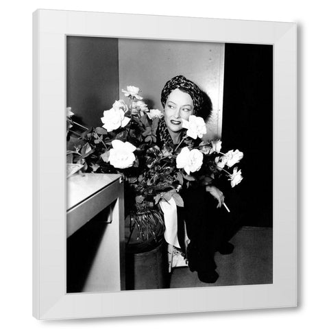 Sunset Boulevard White Modern Wood Framed Art Print by Hollywood Photo Archive