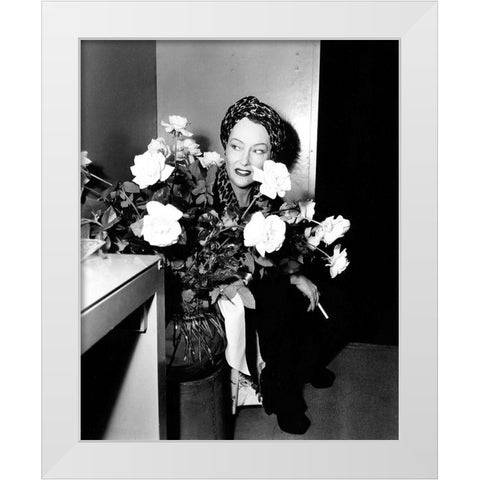 Sunset Boulevard White Modern Wood Framed Art Print by Hollywood Photo Archive