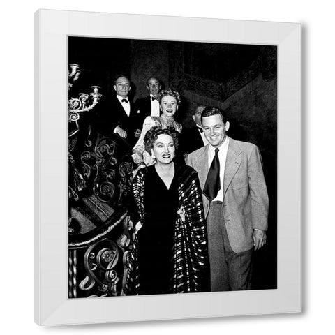 Sunset Boulevard White Modern Wood Framed Art Print by Hollywood Photo Archive