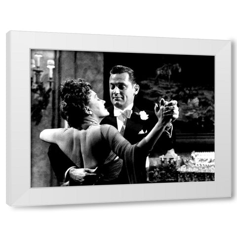 Sunset Boulevard White Modern Wood Framed Art Print by Hollywood Photo Archive