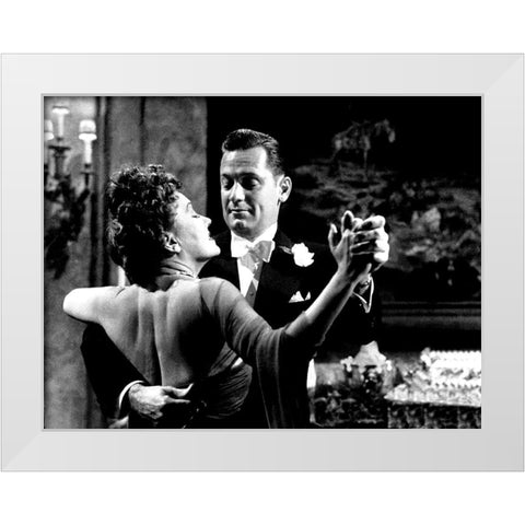 Sunset Boulevard White Modern Wood Framed Art Print by Hollywood Photo Archive