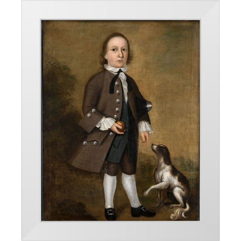 Jeremiah Belknap White Modern Wood Framed Art Print by Badger, Joseph