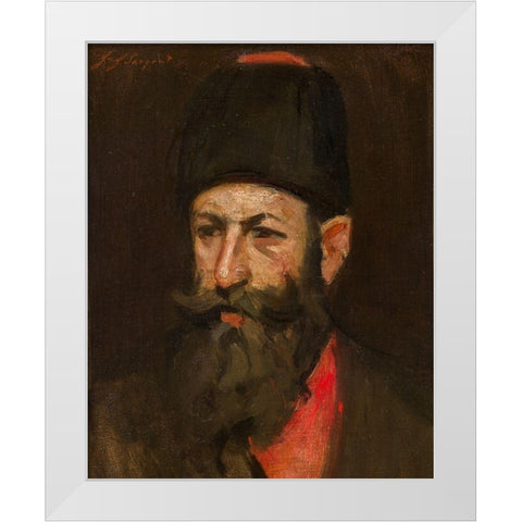 The Cossack White Modern Wood Framed Art Print by Sargent, John Singer Imitator of