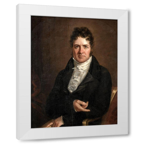 Thomas Abthorpe Cooper White Modern Wood Framed Art Print by Jarvis, John Wesley