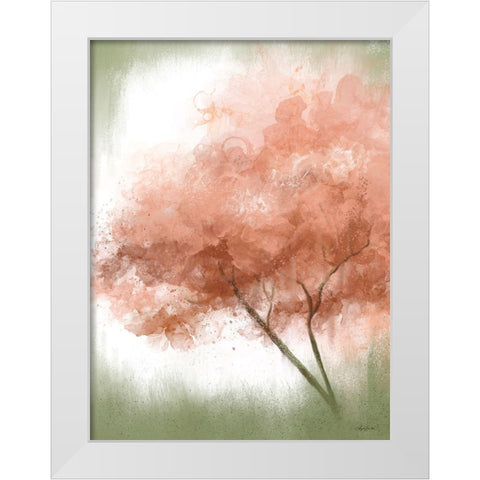 Dreamy Trees I White Modern Wood Framed Art Print by Bawden, Angela