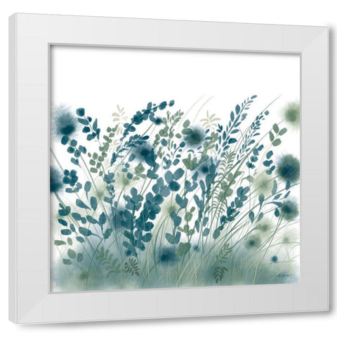 Wild Botanicals White Modern Wood Framed Art Print by Bawden, Angela
