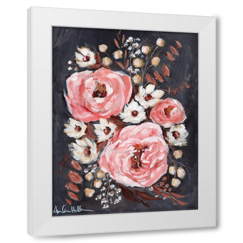 Warmth White Modern Wood Framed Art Print by Hilburn, Amanda