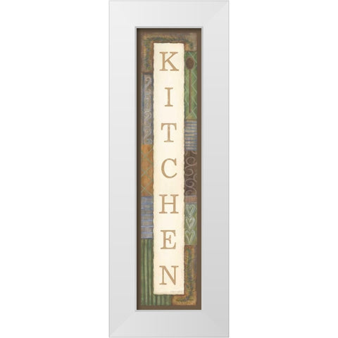 Kitchen White Modern Wood Framed Art Print by LaPoint, Annie