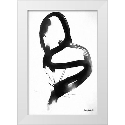 Rebirth  A White Modern Wood Framed Art Print by Thouthip, Anne