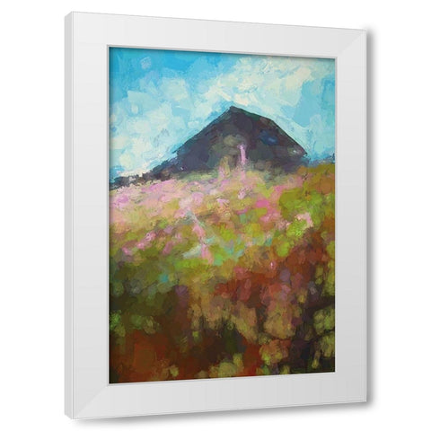 Still Standing White Modern Wood Framed Art Print by Thouthip, Anne