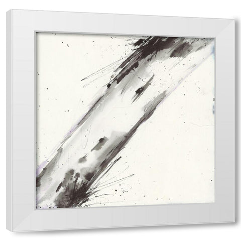 Simplification Series VI White Modern Wood Framed Art Print by Hallowell, Britt