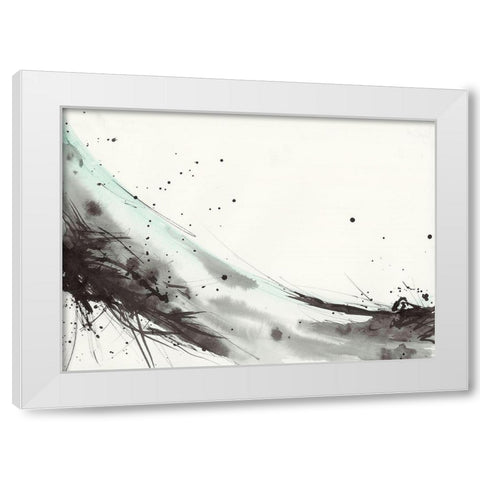 Simplification Series VII White Modern Wood Framed Art Print by Hallowell, Britt
