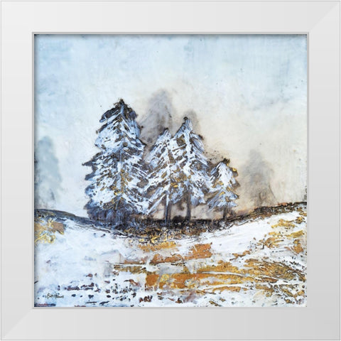 The Last Frontier I White Modern Wood Framed Art Print by Hallowell, Britt