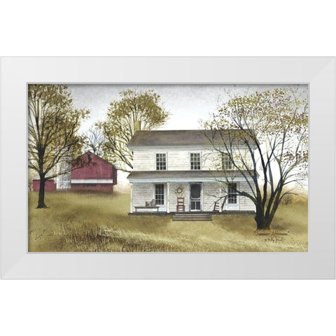 Summer Afternoon      White Modern Wood Framed Art Print by Jacobs, Billy