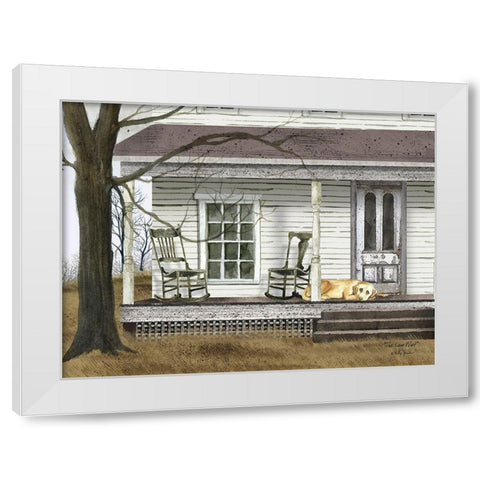 High Cotton White Modern Wood Framed Art Print by Jacobs, Billy