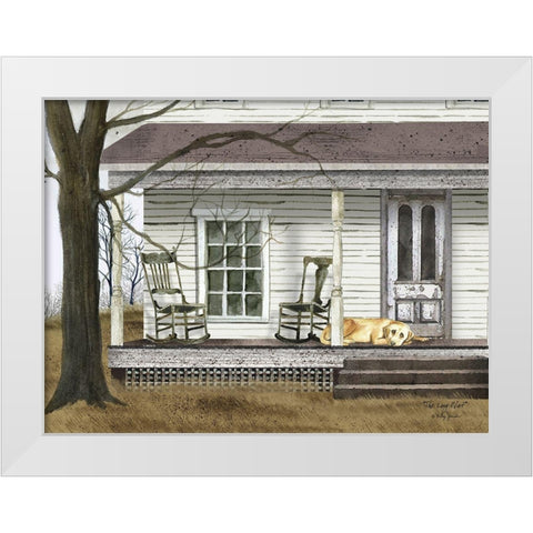 High Cotton White Modern Wood Framed Art Print by Jacobs, Billy