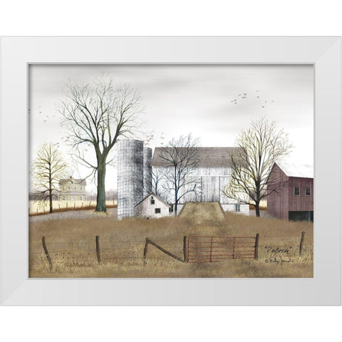 Daybreak White Modern Wood Framed Art Print by Jacobs, Billy