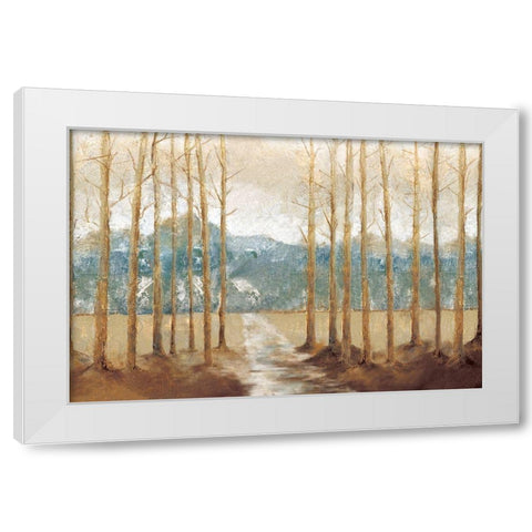 November Day White Modern Wood Framed Art Print by Cloverfield And Co.