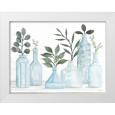 Simple Elegance II White Modern Wood Framed Art Print by Jacobs, Cindy
