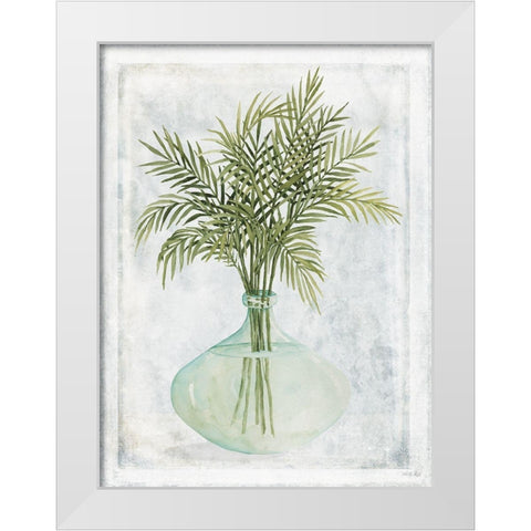 Perfect Palms IV White Modern Wood Framed Art Print by Jacobs, Cindy