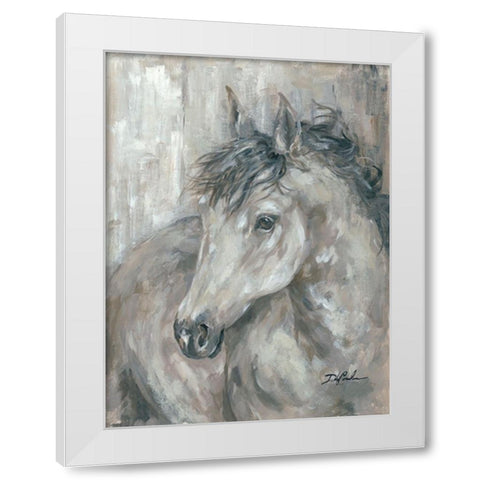 True Spirit White Modern Wood Framed Art Print by Coules, Debi