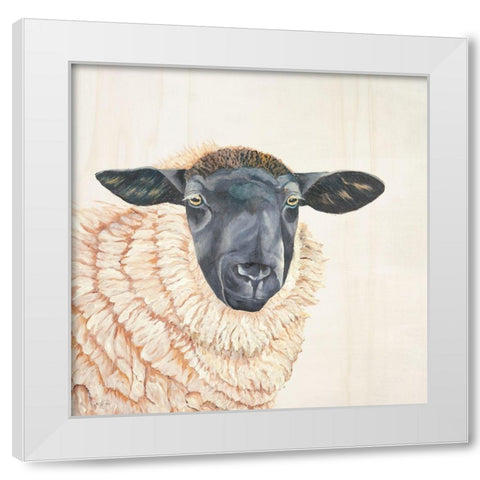 Its a New Day White Modern Wood Framed Art Print by Fifer, Diane