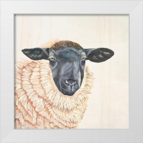 Its a New Day White Modern Wood Framed Art Print by Fifer, Diane