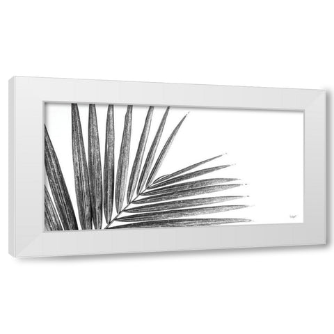 Leaf Study IV White Modern Wood Framed Art Print by Quillen, Donnie