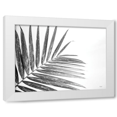 Leaf Study VI White Modern Wood Framed Art Print by Quillen, Donnie