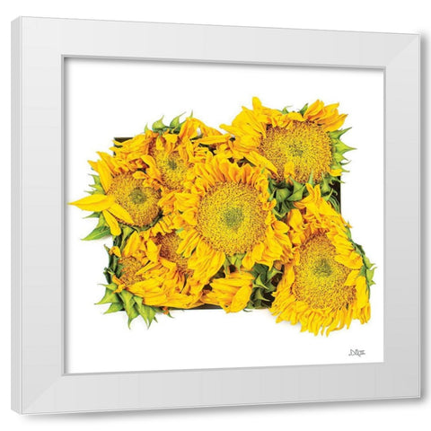 Fall Feels II White Modern Wood Framed Art Print by Quillen, Donnie