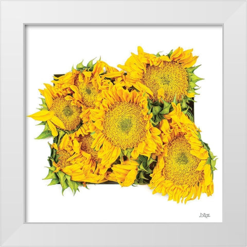 Fall Feels II White Modern Wood Framed Art Print by Quillen, Donnie