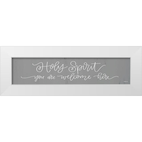 Holy Spirit   White Modern Wood Framed Art Print by Imperfect Dust