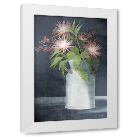 Farmhouse Elderberries White Modern Wood Framed Art Print by House Fenway