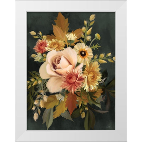 Romantic Autumn I White Modern Wood Framed Art Print by House Fenway