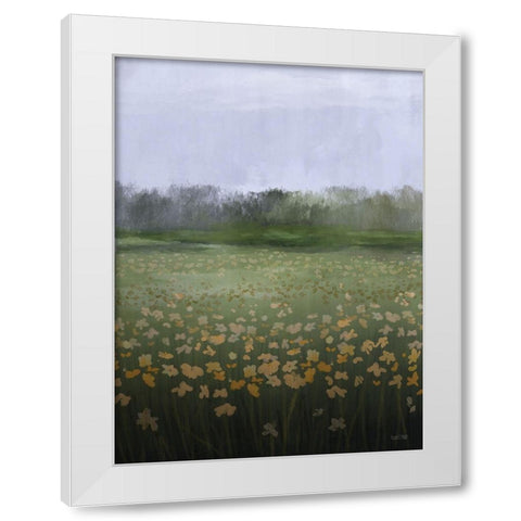Spring Morning White Modern Wood Framed Art Print by House Fenway