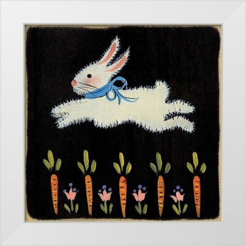 Buns White Modern Wood Framed Art Print by Hilliker, Lisa