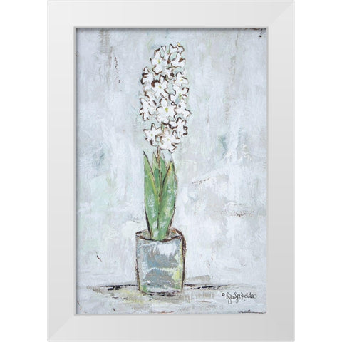 Simple Joys White Modern Wood Framed Art Print by Holden, Jennifer