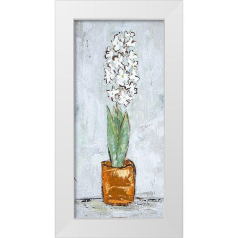 Simple Joy     White Modern Wood Framed Art Print by Holden, Jennifer