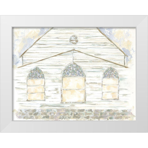 Sweet Memories White Modern Wood Framed Art Print by Holden, Jennifer