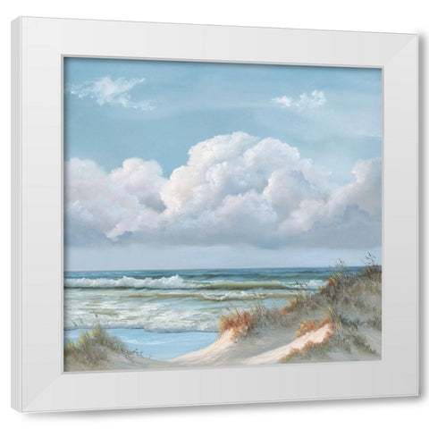 Beautiful Day 3 White Modern Wood Framed Art Print by Janisse, Georgia