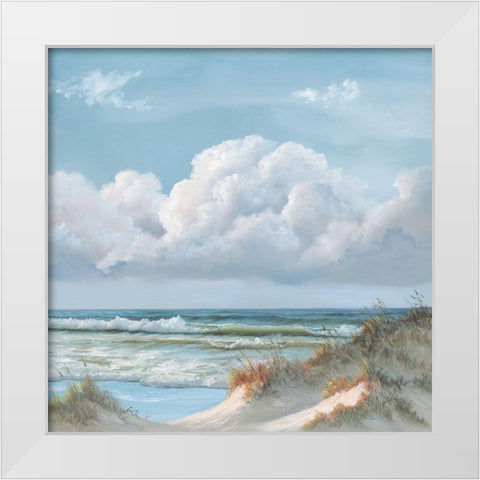 Beautiful Day 3 White Modern Wood Framed Art Print by Janisse, Georgia