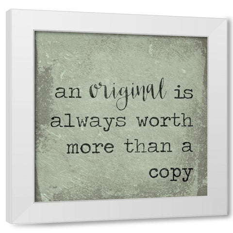 An Original White Modern Wood Framed Art Print by Jaxn Blvd.