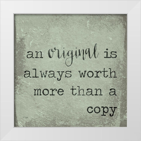An Original White Modern Wood Framed Art Print by Jaxn Blvd.