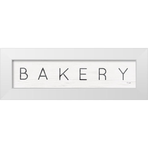 Bakery White Modern Wood Framed Art Print by Jaxn Blvd.