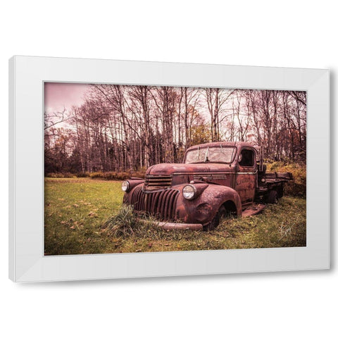 Silently Resting White Modern Wood Framed Art Print by Spivey, Justin