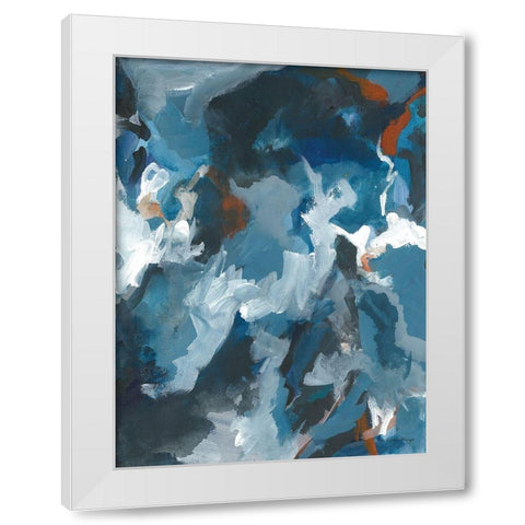 Mist and Spray II     White Modern Wood Framed Art Print by Mingo, Jessica