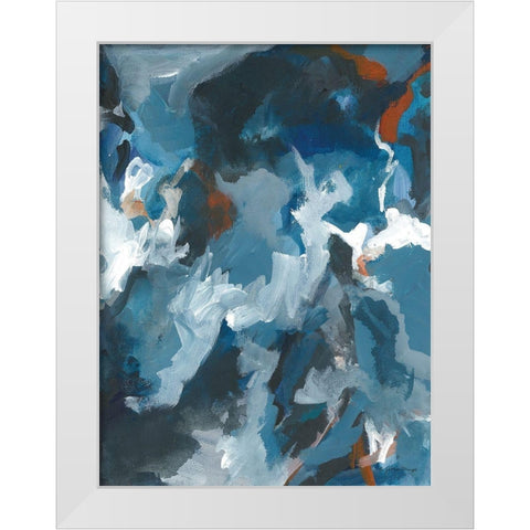 Mist and Spray II     White Modern Wood Framed Art Print by Mingo, Jessica