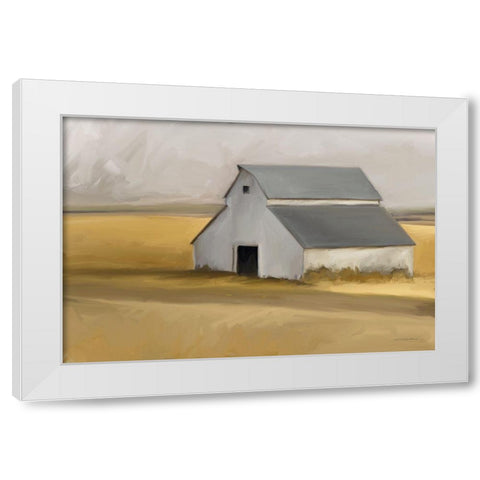 Wooden Wonder     White Modern Wood Framed Art Print by Kamdon Kreations
